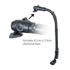 RAM Transducer Arm Mount with 6.1cm x 3.3cm Diamond Base